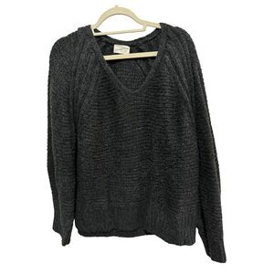 Universal Thread - Dark Gray - V-Neck Sweater - Size L